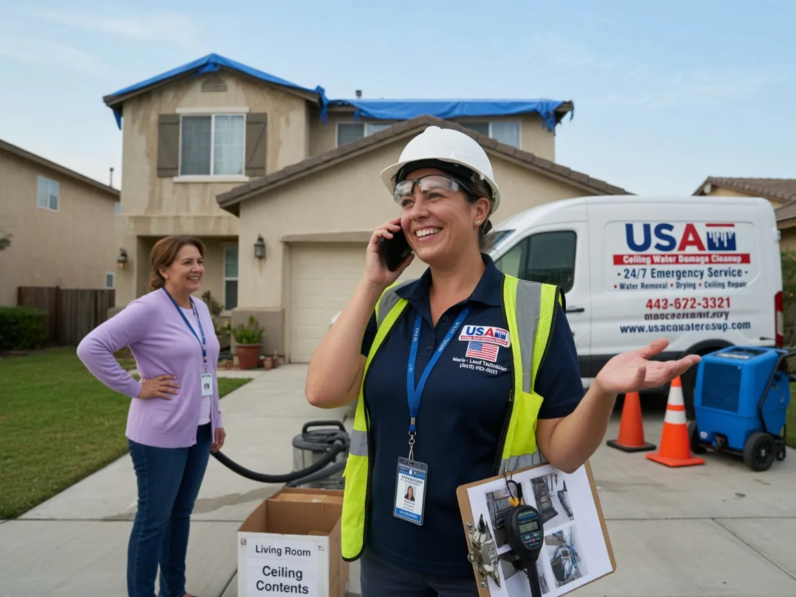 Ceiling Water Damage Restoration Dow City, IA FAQs