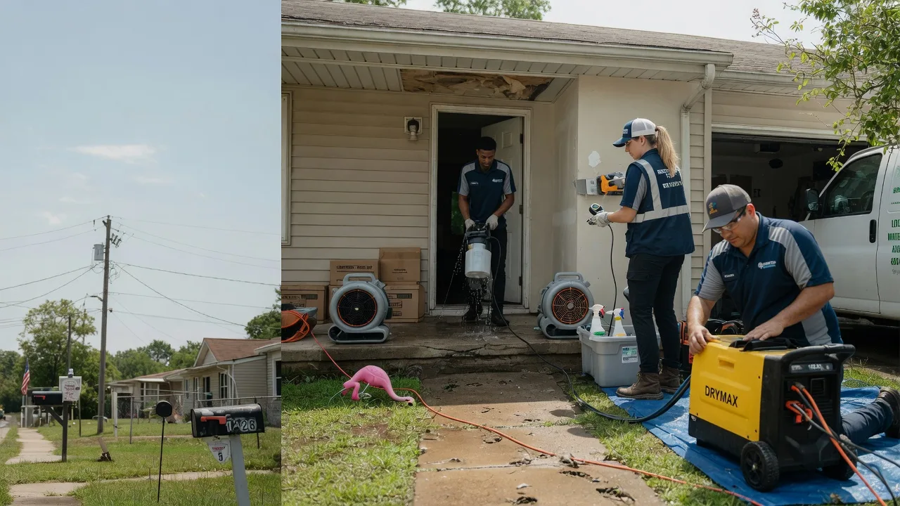 Storm Damage Water Removal in Dow City, IA near me
